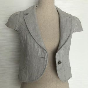 Vintage‼️River Island Glittery Short Classic Vest